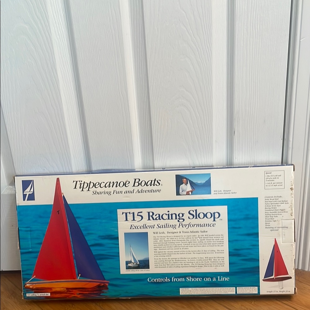 Tippecanoe T15 Racing Sloop Model - Picture 2 of 16